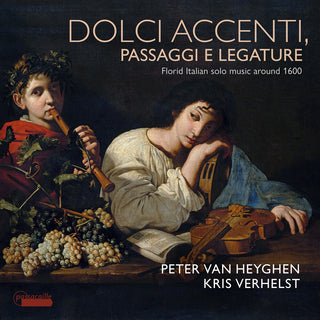 the album cover for Bassano / Heyghen - Dolce Accenti Passaggi E Legature