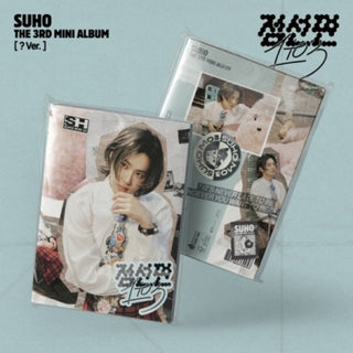 the album cover for Suho - 1 To 3 - ? Version (Stic) (Pcrd) (Phob) (Phot)
