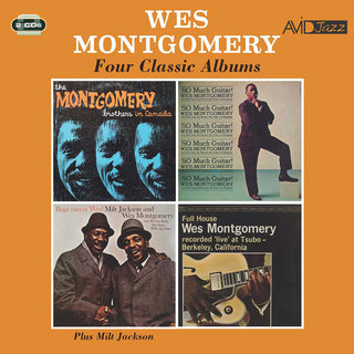the album cover for Wes Montgomery - Four Classic Albums
