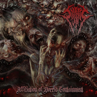 the album cover for Sijjeel - Affiliation Of Horrid Containment