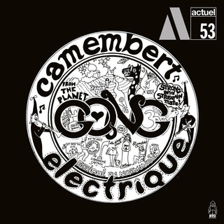 the album cover for Gong - Camembert Electrique [Colored Vinyl] (Uk)