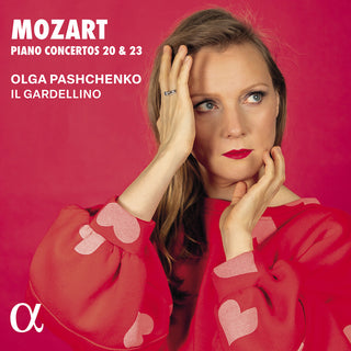 the album cover for Mozart / Pashchenko / Gardellino - Piano Concertos Nos. 20 & 23