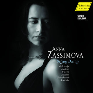the album cover for Catoire / Medtner / Zassimova - Defying Destiny