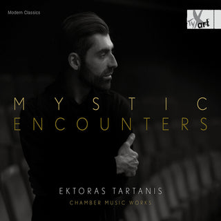 the album cover for Tartanis / Drouet / Keck / Borth - Mystic Encounters Chamber Music Works