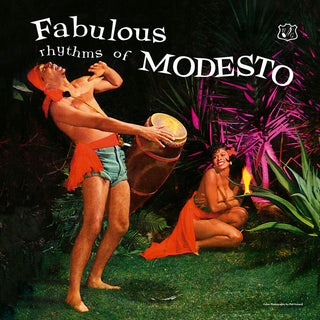 the album cover for Modesto Duran  & Orchestra - Fabulous Rhythms Of Modesto [Colored Vinyl]