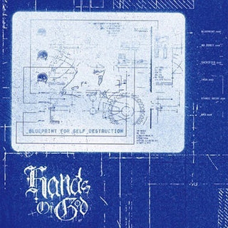 the album cover for Hands of God - Blueprint For Self Destruction
