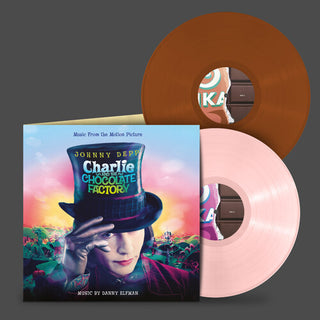 Danny Elfman- Charlie & The Chocolate Factory (Original Soundtrack) - Marshmallow Pink & Chocolate Brown Vinyl [Import]