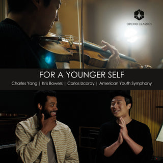 the album cover for Bowers / Schoenberg / Yang - For A Younger Self