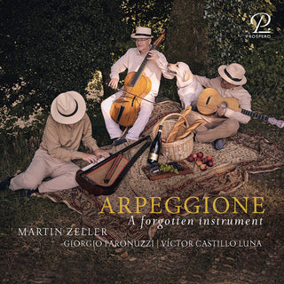 the album cover for Schubert / Zeller - Arpeggione