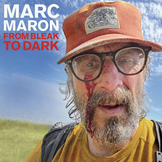 the album cover for Marc Maron - From Bleak To Dark [LP]