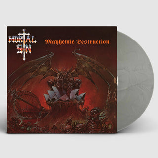 Mortal Sin- Mayhemic Destruction - Silver Vinyl (PREORDER)