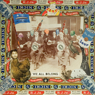 the album cover for Dr Dog - We All Belong