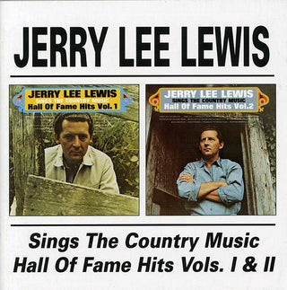 the album cover for Jerry Lee Lewis - Vol. 1-2-Sings The Country Music Hall Of Fame Hits [Import]