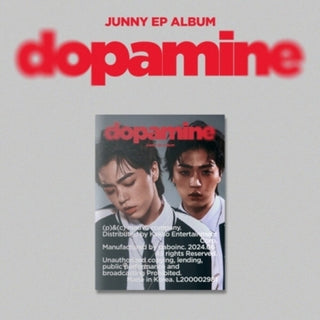 the album cover for Junny - Dopamine (Post) (Stic) [With Booklet] (Pcrd) (Phot) (Asia)