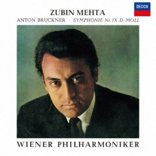 the album cover for Bruckner / Zubin Mehta - Bruckner: Symphony 9 (Shm) (Jpn)