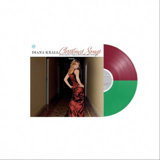 the album cover for Diana Krall - Christmas Songs [Colored Vinyl] (Grn) [Limited Edition] (Red) (Can)