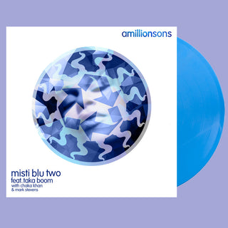 the album cover for Amillionsons - Misti Blu Two (Blue) [Colored Vinyl]