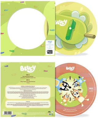 Bluey- Rug Island/Bluey Theme Tune (Pic Disc) -BF24 (DAMAGED)