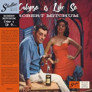 the album cover for Robert Mitchum - Calypso Is Like So (Spa)