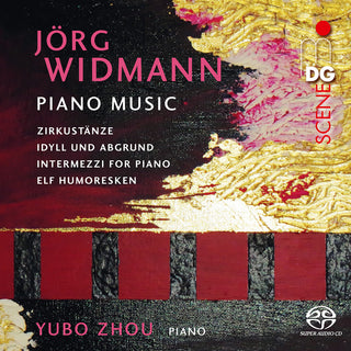 the album cover for Widmann / Zhou - Piano Music (Hybr)