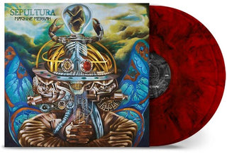 Sepultura- Machine Messiah (40th Anniversary Edition) - Red Ruby Marble