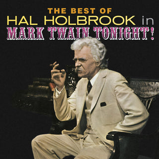 the album cover for Hal Holbrook - Best Of Hal Holbrook In Mark Twain Tonight