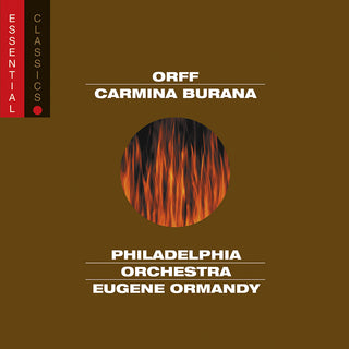 the album cover for Eugene Ormandy - Carmina Burana - Essential Classics