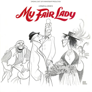 the album cover for 1976 Broadway Cast - My Fair Lady / O.C.R. [Remastered]