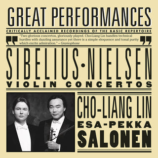 the album cover for Cho-Liang Lin - Violin Concertos [Remastered]