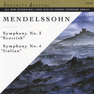 the album cover for Georgian Festival Orchestra - Symphonies 3 & 4