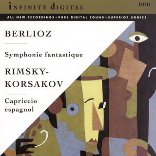 the album cover for Berlioz / Rimsky-Korsakov - Symphonies Fantasique / Capriccio Espagnol