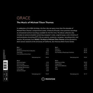 San Francisco Symphony- Grace - The Music of Michael Tilson Thomas - Luxury boxset (PREORDER)