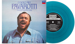 Luciano Pavarotti- O Sole Mio - Limited Edition Turquoise Colored Vinyl