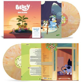 Bluey- Rug Island - Sunset Orange Colored Vinyl