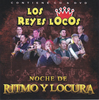 the album cover for Los Reyes Locos - Noche De Ritmo Y Locura (Bonus Dvd)