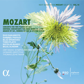 ORF Radio-Symphonieorchester Wien- Mozart: Concerto for Two Pianos, KV 365; Sinfonia Concertante for Four Winds, KV 279b; Adagio, KV 261; Rondo, KV 269 & 373 for Violin (PREORDER)