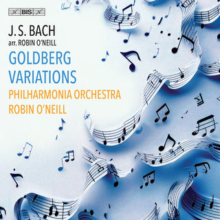 the album cover for J Bach .S. / Philharmonia Orchestra - Goldberg Variations (Arr. Robin O'neill) (Hybr)