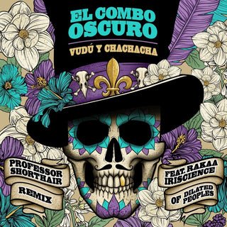 the album cover for El Combo Oscuro - Vudu Y Chachacha B/W Vudu Y Chachacha (Remix)