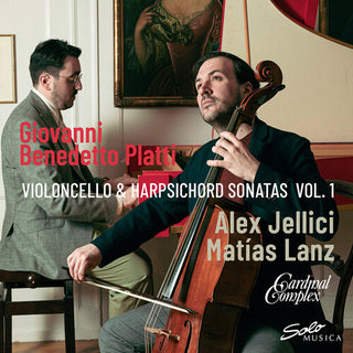 Alex Jellici- Violoncello & Harpsichord Sonatas, Vol. 1 (PREORDER)