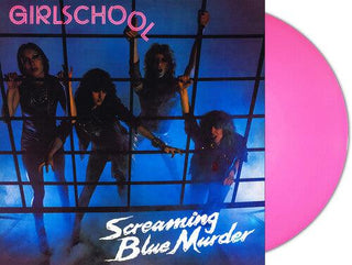 Girlschool- Screaming Blue Murder - Hot Pink (PREORDER)