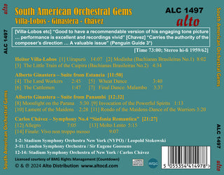 Stadium Symphony Orchestra of New York- South American Orchestral Gems