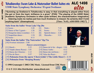 Evgeni Svetlanov- Tchaikovsky: Ballet Music