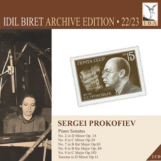 Idil Biret- Prokofiev: Sonatas & Toccata - Idil Biret Archive Edition, Vol. 22/23