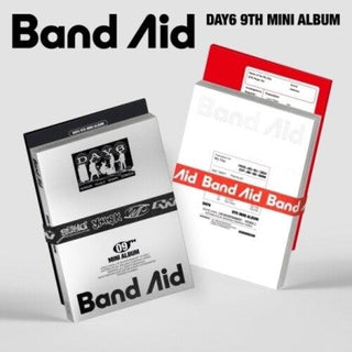 Day6- Band Aid - incl. 100pg Photobook, Lyric Paper, Sticker Pack, Original Ticket, Photocard, DSLR Photocard, Message Card + Pass Card