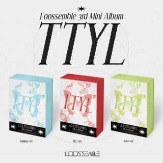 Loossemble- TTYL - incl. Photobook, 3 Photocards, Time Postcard, Sticker, Letter Paper & Envelope + Film Picture