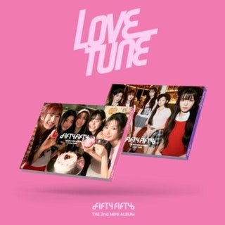 Fifty Fifty- Love Tune - incl. Booklet, Individual Photocard, Group Photocard, Sticker, Accordion Lyric Card, Postcard + Folding Poster (PREORDER)