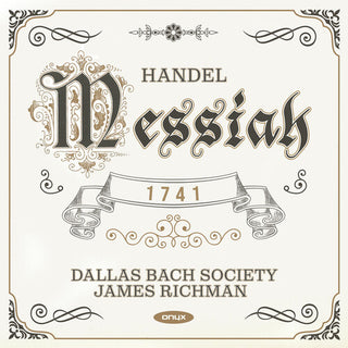 Dallas Bach Society- Handel: Messiah (PREORDER)