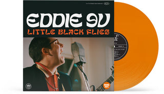 Eddie 9V- Black Flies - Orange