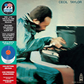 Cecil Taylor- Student Studies - Blue & White Vinyl