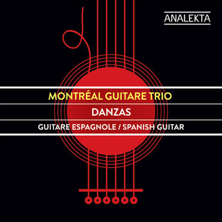 the album cover for Montreal Guitare Trio - Danzas
